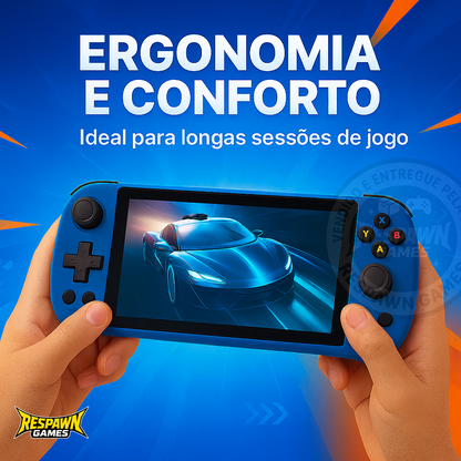 Arcadia X55 - O console portátil mais completo da categoria: Tela IPS HD, 2GB RAM, HDMI, Wi-Fi 5GHz e Mais de 50.000 Jogos!