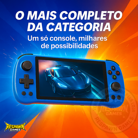 Arcadia X55 - O console portátil mais completo da categoria: Tela IPS HD, 2GB RAM, HDMI, Wi-Fi 5GHz e Mais de 50.000 Jogos!