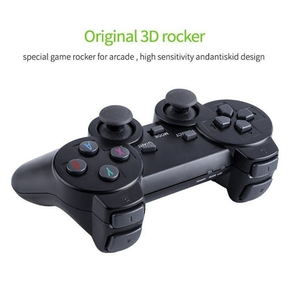 Game Stick Retrô 4K Com 20.000 Jogos + 2 Controles Sem Fio